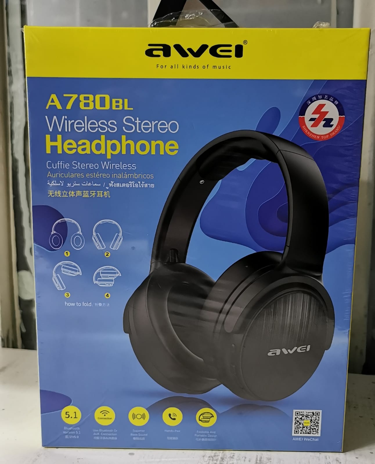 Awei A780BL Wireless Stereo Headphone.