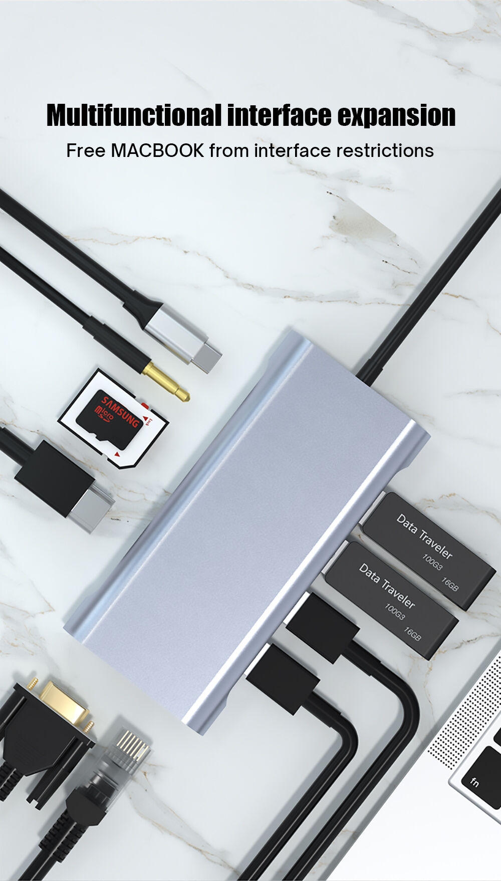 TYPE C 11 IN 1 DOCKING STATION - Image 8