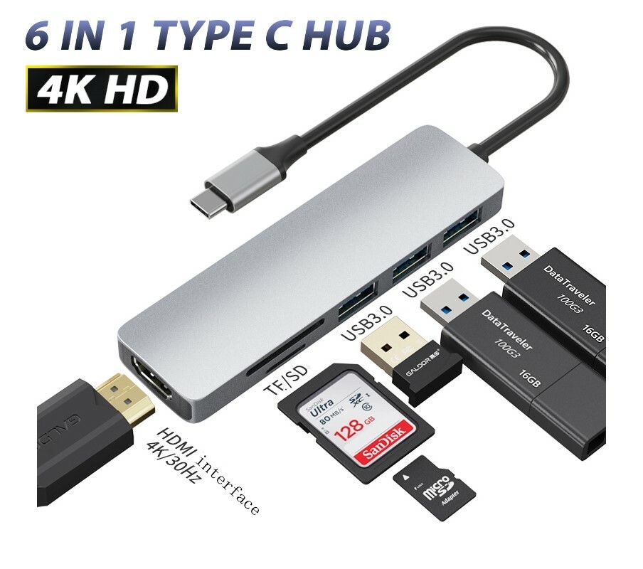 TYPE C 6 IN 1 DOCKING STATION product image 2
