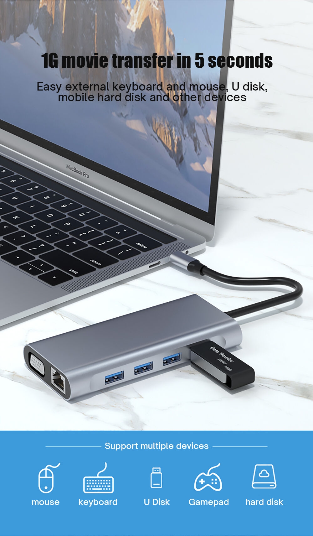 TYPE C 11 IN 1 DOCKING STATION - Image 12