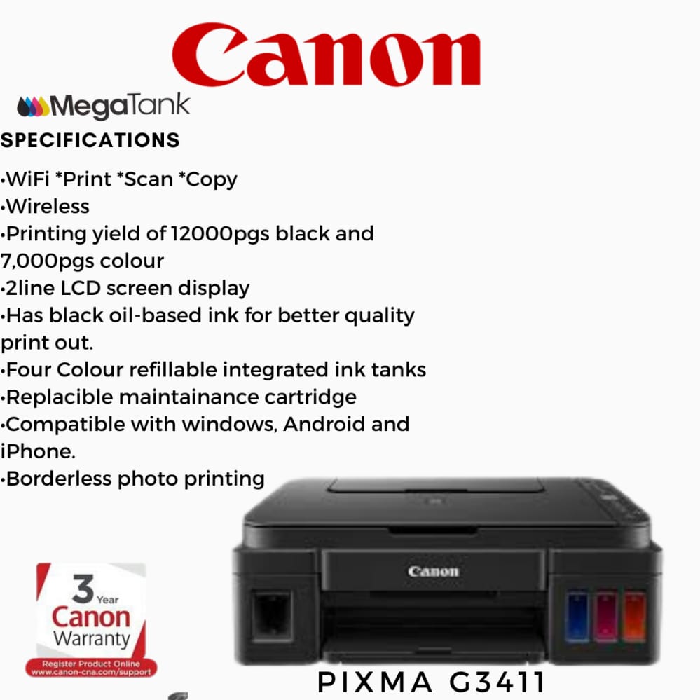 Canon PIXMA 3411