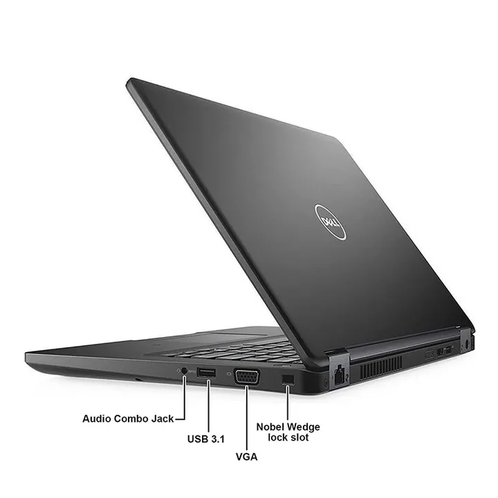 Dell Latitude 5480 Touchscreen | Core i5-6300U 6TH GEN | 8GB RAM | 128GB SSD | Refurbished Laptop Computer | Notebook Black 14 inch - Image 2