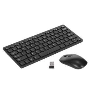 Mini Wireless 2.4G Keyboard + Mouse -black color