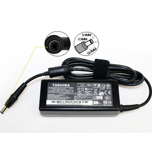Toshiba Laptop Charger/Adapter 19V 3.42A 65W - (100-240V)