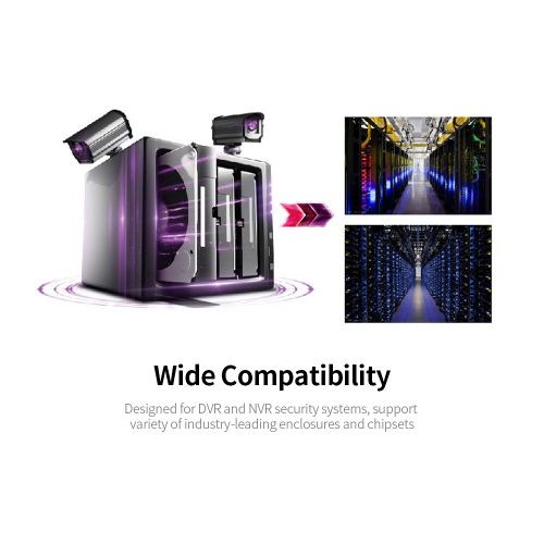 WD Purple 4TB Surveillance HDD 3.5 Inch 5400RPM 64MB Cache product image 4