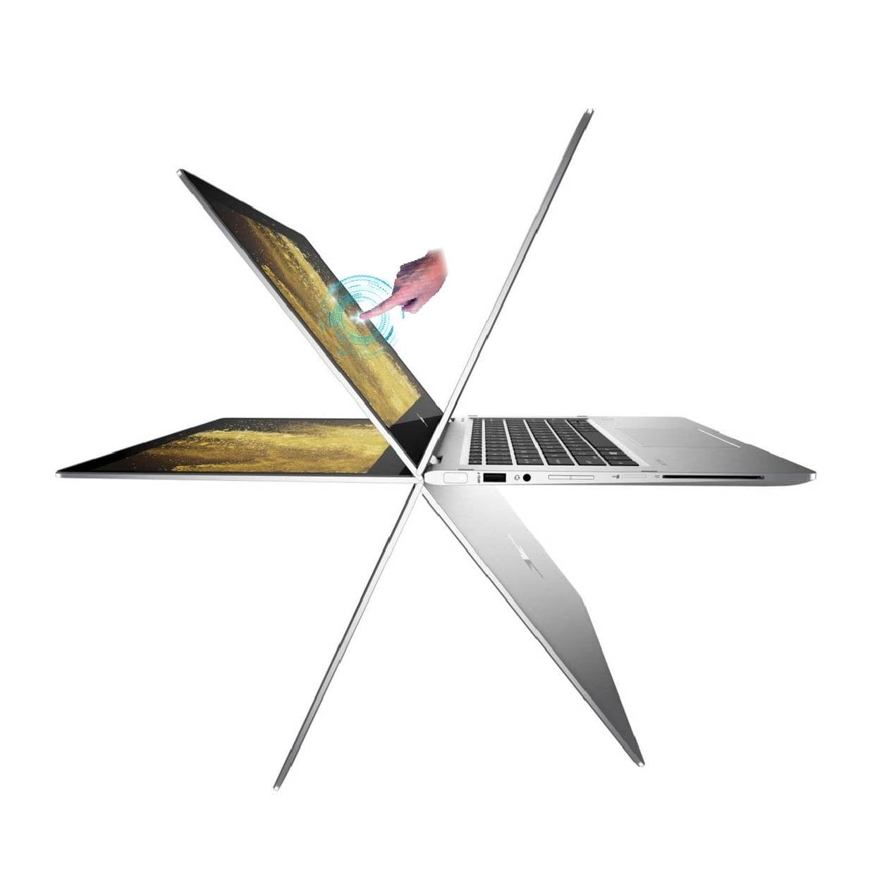 HP EliteBook 1030 G2 x360 7th Gen Intel Core i5-7300U up to 3.5GHz 8GB RAM 256GB SSD Storage 13.3 inch FHD Touchscreen with Backlit Keyboard, Intel HD Graphics 620,Smart FingerPrint,USB Type-C and Thunderbolt - Image 2
