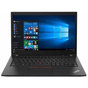 Lenovo ThinkPad T480s, 8th Gen Intel Core i7-8550U Processor, 16GB RAM, 512GB PCIe NVMe SSD, 14″ FHD (1920×1080) IPS Display, Windows 10 Pro